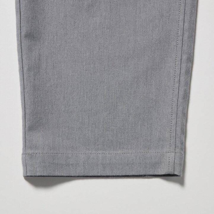 pánské flanelové kalhoty uniqlo šedé barvy