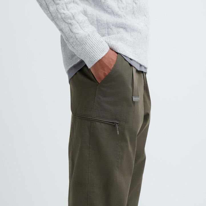 Černé pánské kalhoty uniqlo heattech s teplou podšívkou