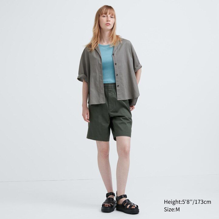 tmavě šedé pánské kalhoty uniqlo dry stretch easys