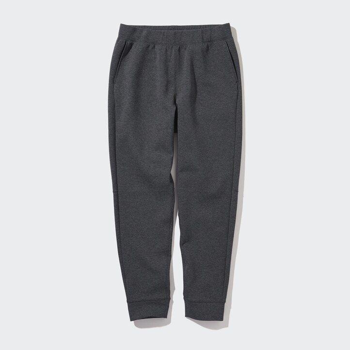 pánské kalhoty uniqlo dry stretch světle šedé