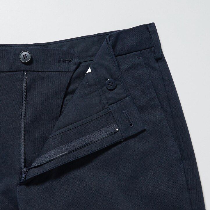pánské chino kalhoty uniqlo slim fit v tmavě modré barvě
