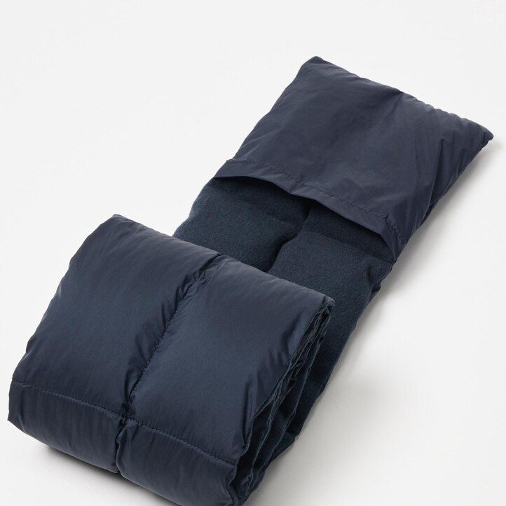 dámské šály uniqlo heattech lined padded olivově zelené