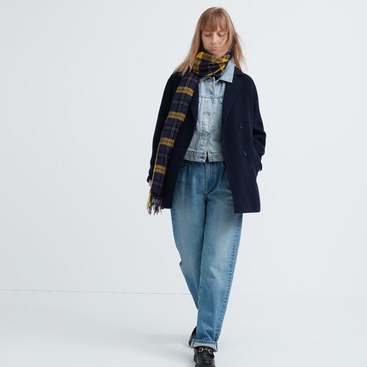 dámské kabelky uniqlo heattech s vzorem žluté -