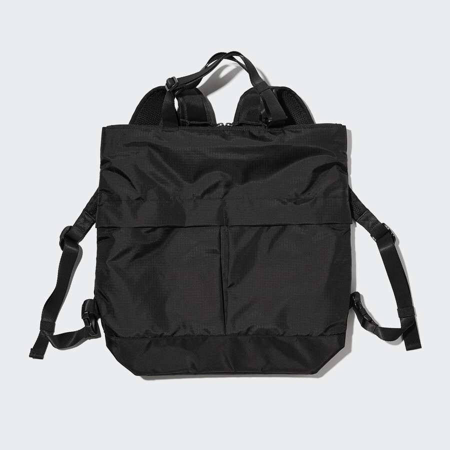 Černé dámské tašky uniqlo two way utility bag