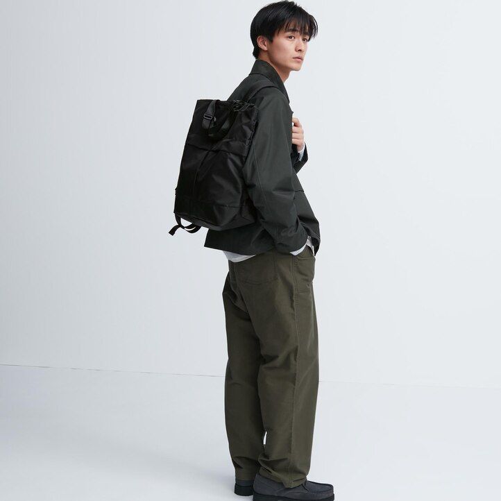 Černé dámské tašky uniqlo two way utility bag
