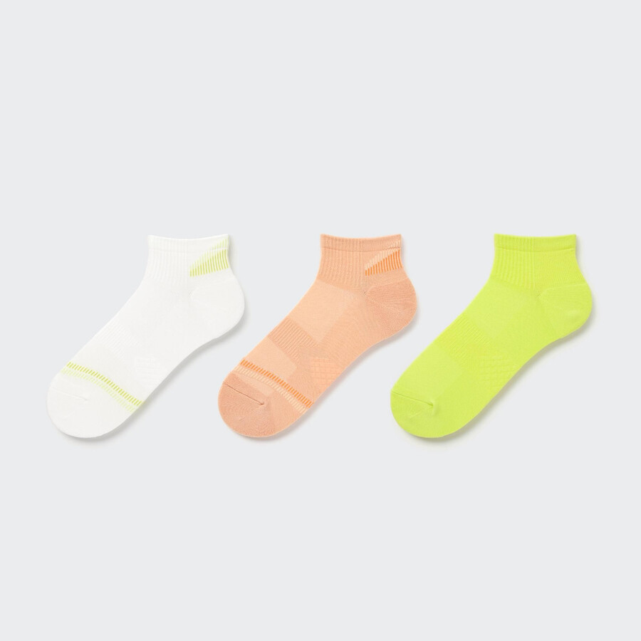 dámské ponožky uniqlo sports 3 páry bílé