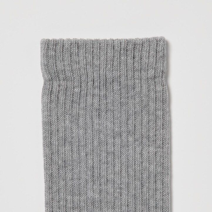 dámské žebrované ponožky uniqlo 3 páry bílé