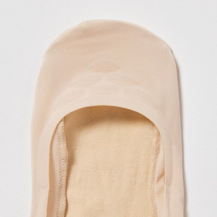 dámské ponožky uniqlo sheer no show černé tři páry