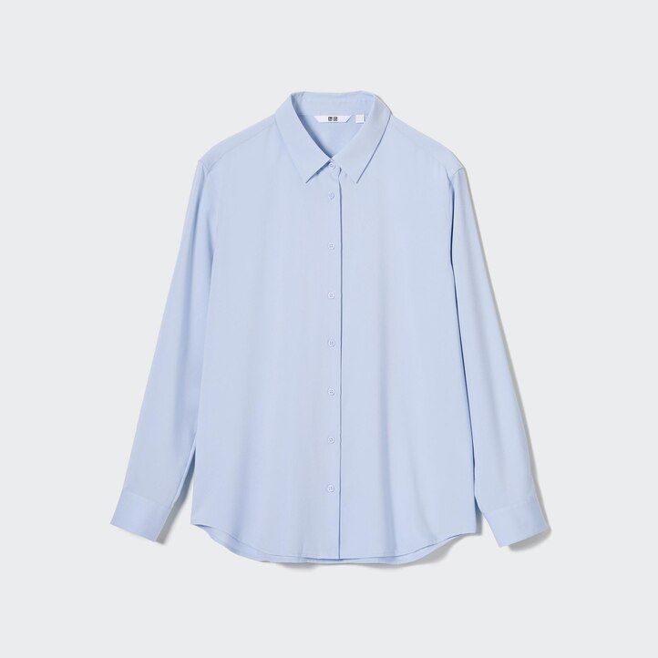 dámská halenka uniqlo rayon s rukávy černá