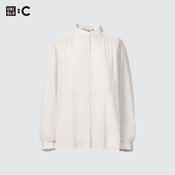 dámská halenka uniqlo volume bílá