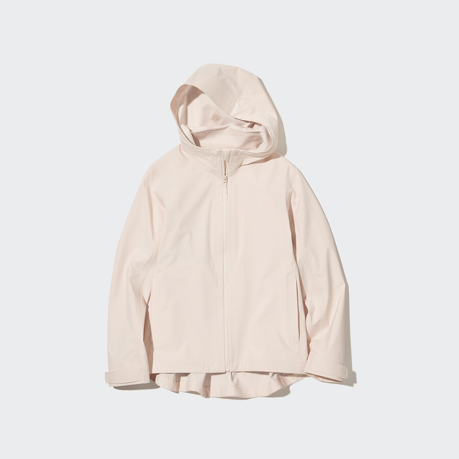béžové dámské bundy uniqlo blocktech