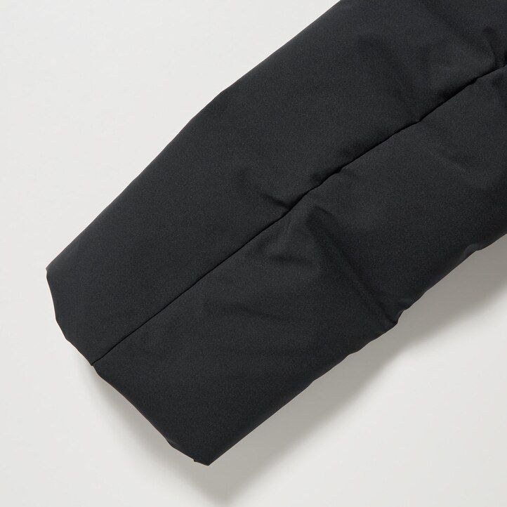 dámské bezešvé péřové bundy uniqlo černé