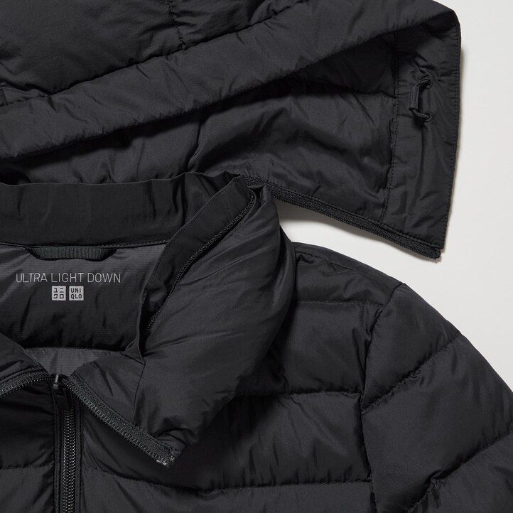 dámské ultralehké péřové bundy uniqlo černé