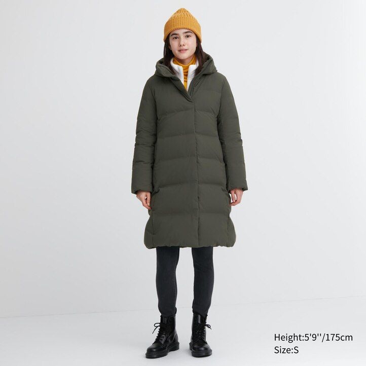 dámské bezešvé péřové bundy uniqlo černé