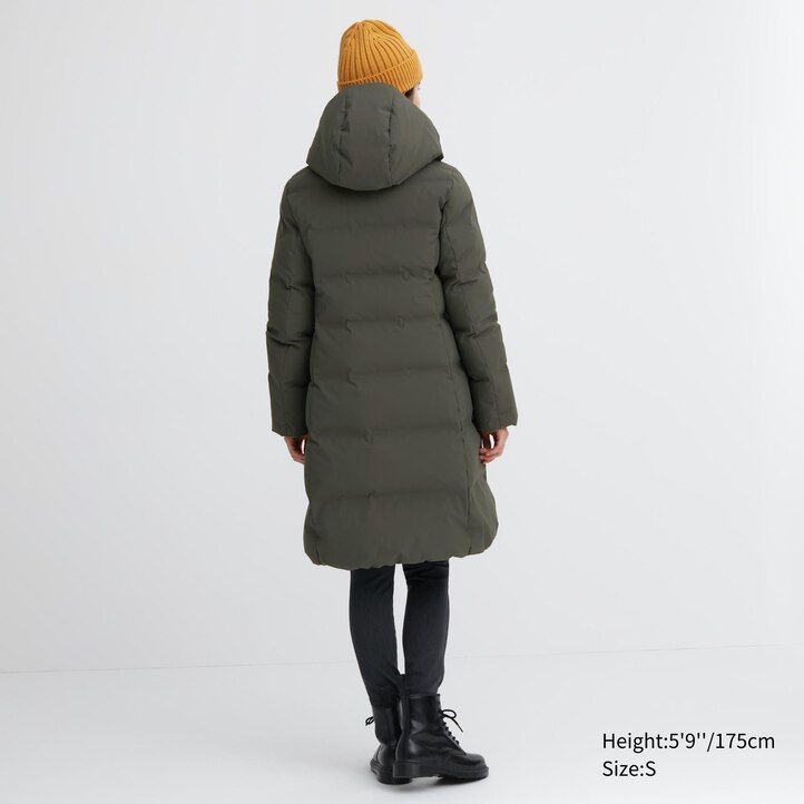 dámské bezešvé péřové bundy uniqlo černé