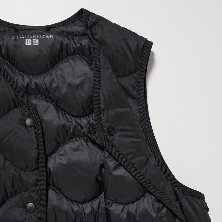 tmavě zelené dámské ultralehké péřové bundy uniqlo