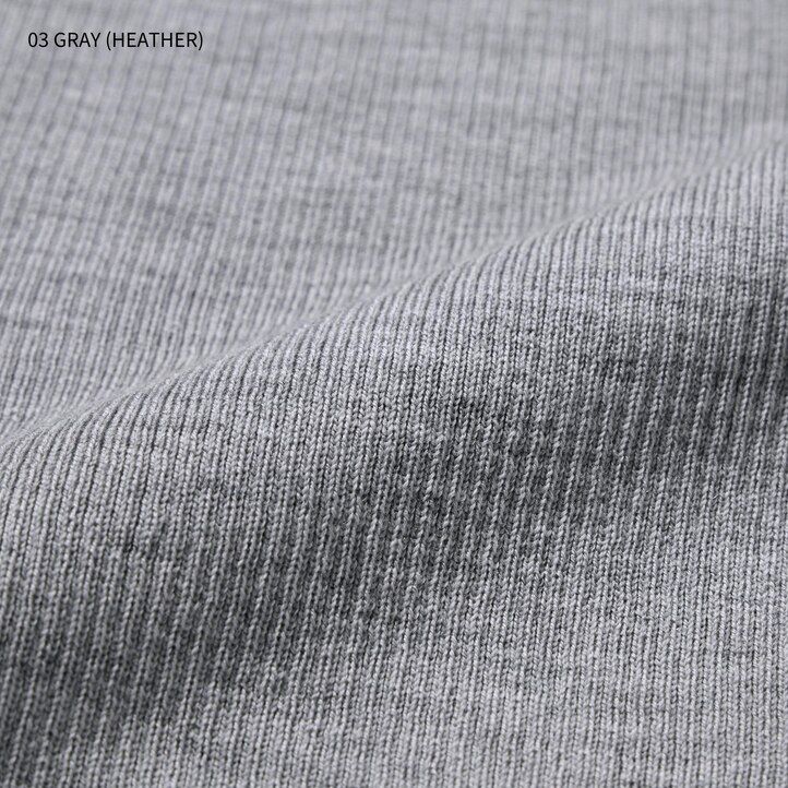 dámské žebrované svetry uniqlo 100pct extra fine merino fialové