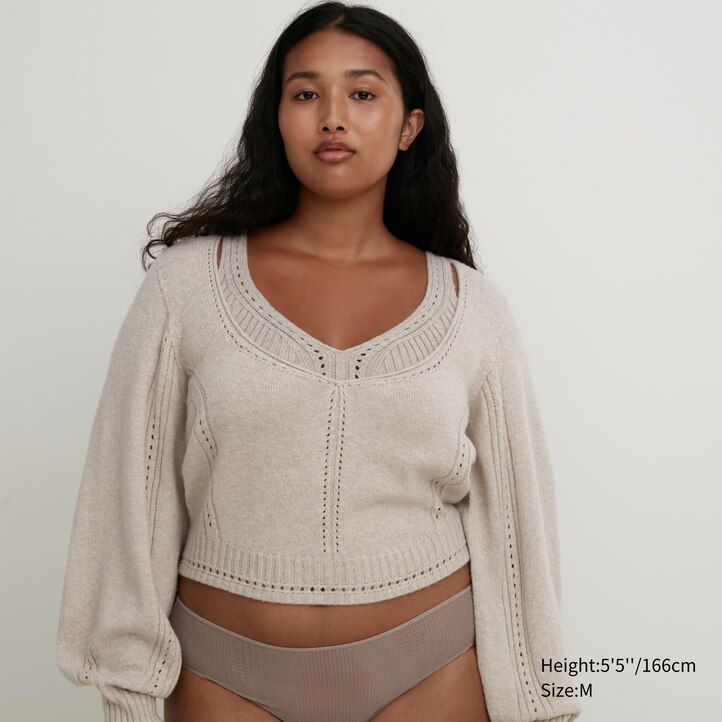 dámské bezešvé žebrované svetry uniqlo 3d knit tmavě šedé