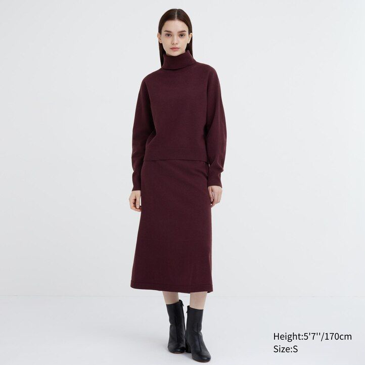 dámské svetry uniqlo 3d knit bezešvé souffle příze béžové