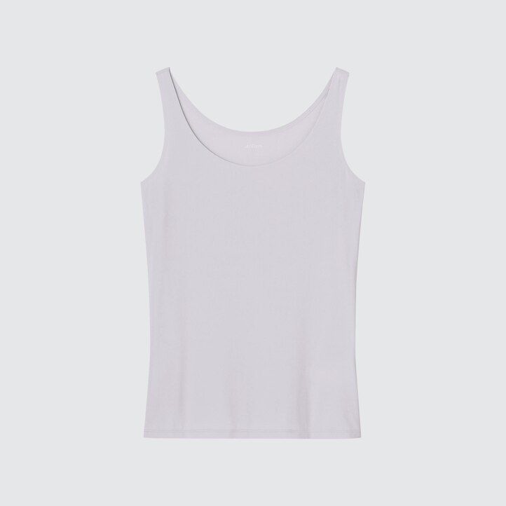dámská bílá trička bez rukávů uniqlo airism