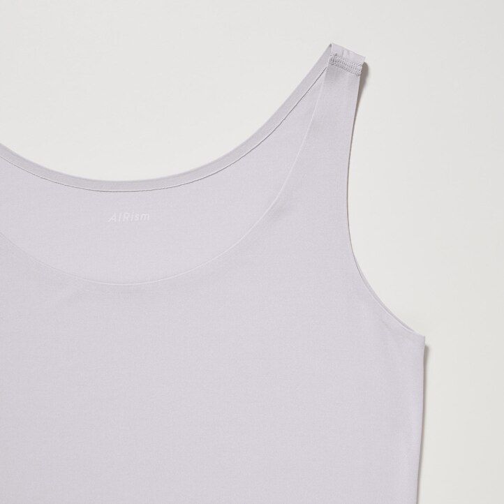 dámská bílá trička bez rukávů uniqlo airism