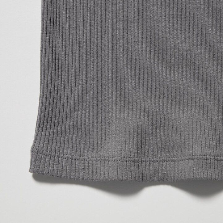dámská žebrovaná tílka uniqlo oranžová