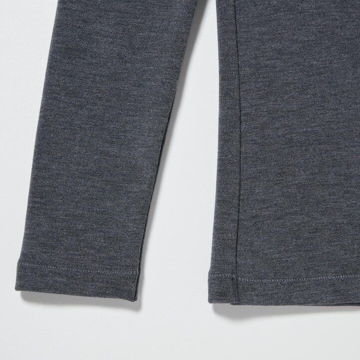 dámské bílé termo tričko uniqlo heattech ultra warm s vysokým výstřihem a rukávy