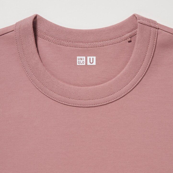 dámská bílá trička uniqlo s kulatým výstřihem a rukávy
