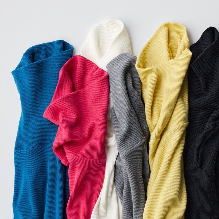 dámská termo trička uniqlo heattech extra warm s bezešvými rukávy a žebrovanými rukávy šedá