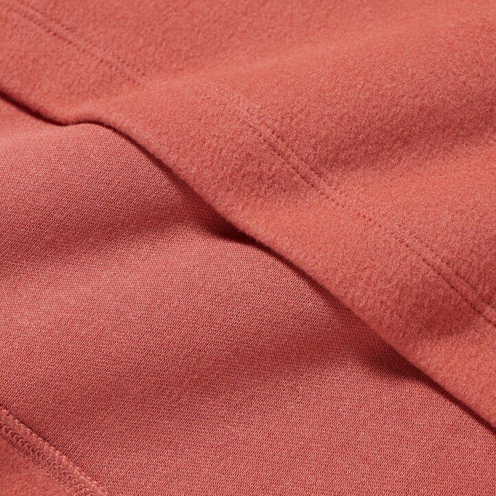 dámské termo tričko uniqlo heattech fleece s rukávy šedé