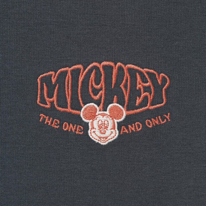 dámská trička uniqlo disney collection mini ut graphic tmavě šedá