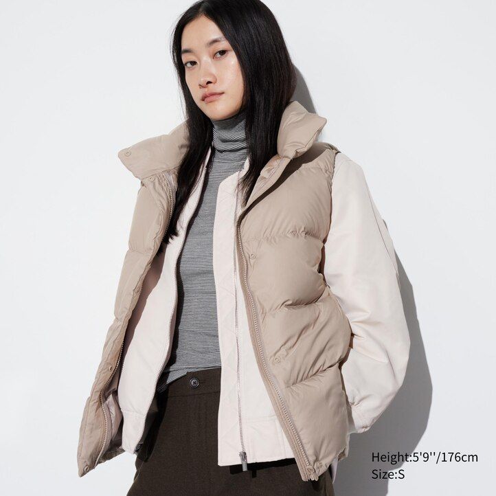 bílé dámské termo tričko uniqlo heattech extra warm s bezešvými žebrovanými pruhovanými rukávy