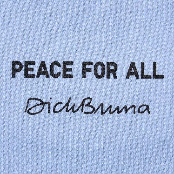 dámská modrá trička uniqlo peace for all s grafikou dick bruna