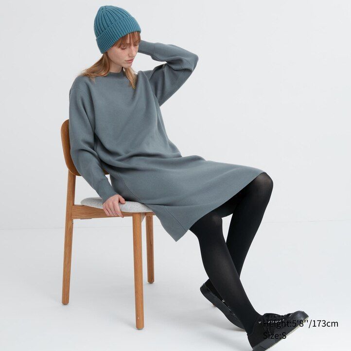 tmavě šedé dámské termo legíny uniqlo heattech