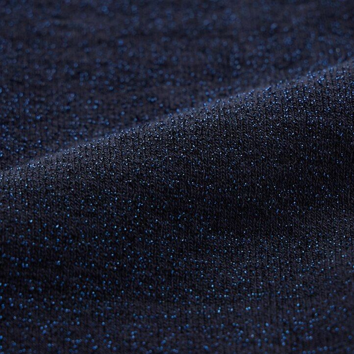 Černé dámské pletené termo legíny uniqlo heattech glitter