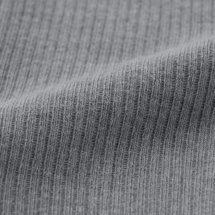 dámské žebrované pletené termo legíny uniqlo heattech šedé barvy