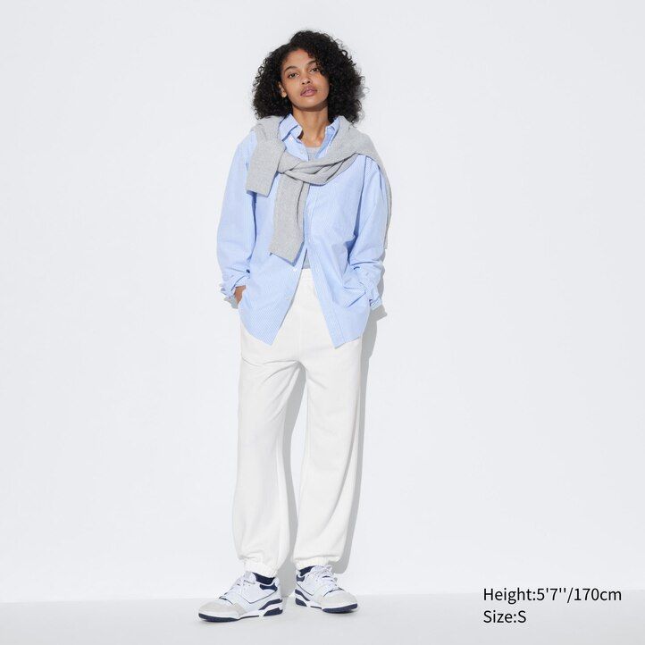 dámské tepláky uniqlo šedé - uniqlo