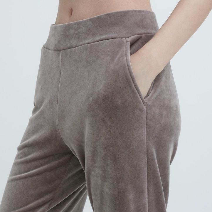 modré dámské ultra strečové hladké topy uniqlo