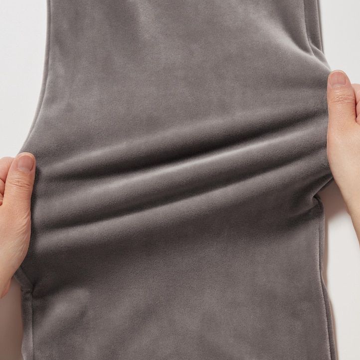 modré dámské ultra strečové hladké topy uniqlo