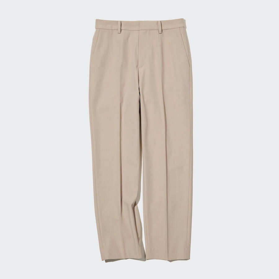 dámské elegantní topy uniqlo v béžové barvě ke kotníkům
