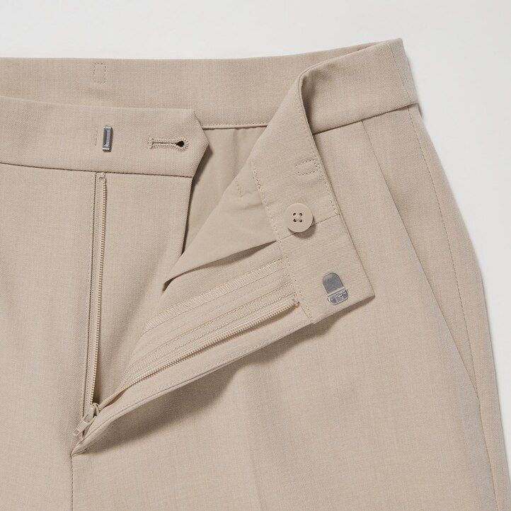 dámské elegantní topy uniqlo v béžové barvě ke kotníkům