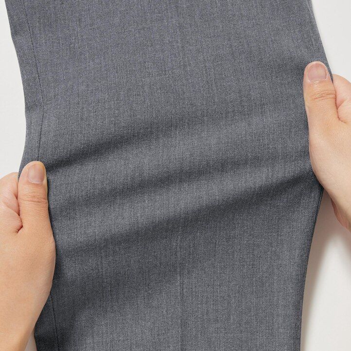 dámské tílko uniqlo smart ankle length šedé