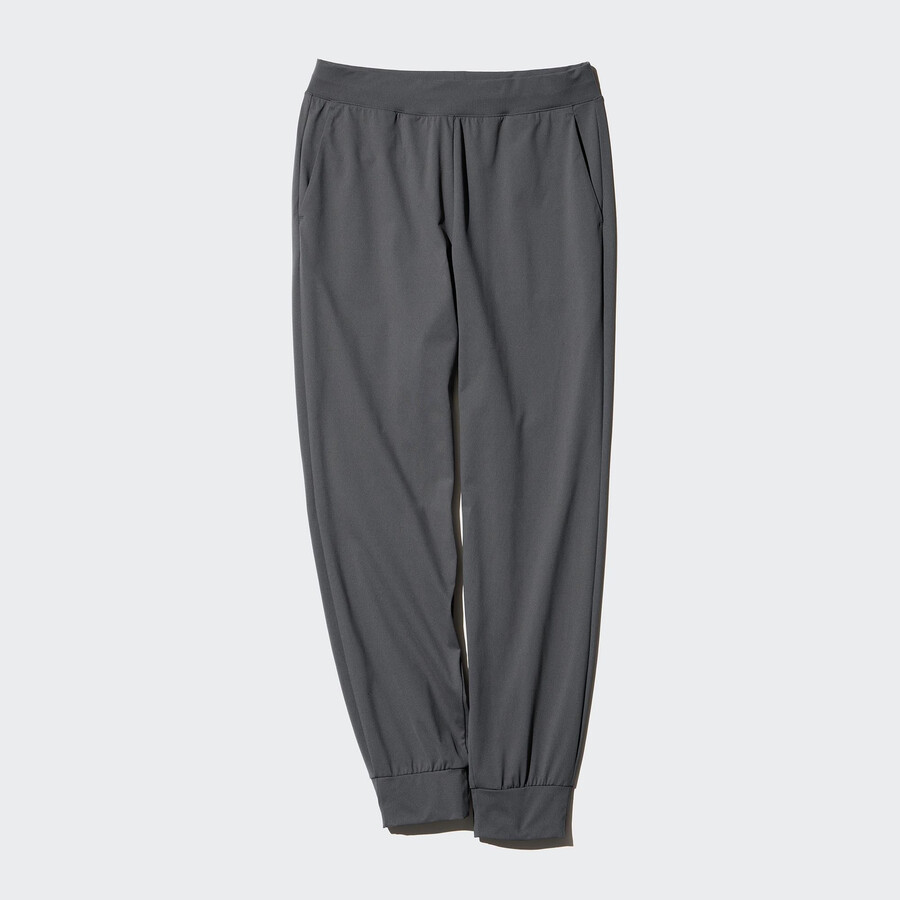 dámské strečové topy uniqlo ultra stretch airism šedé