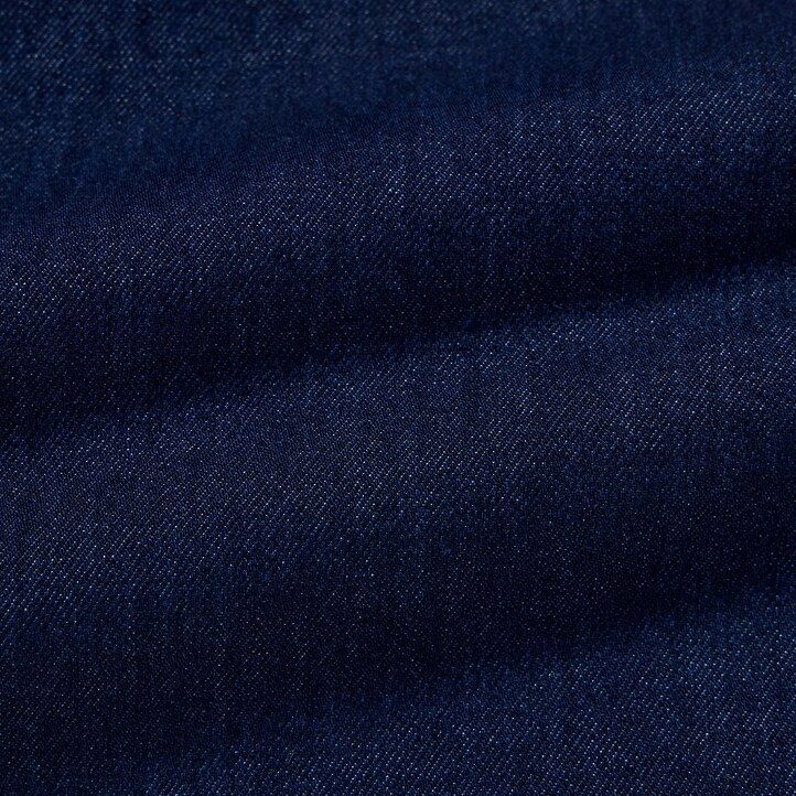 dámské džínové topy uniqlo ultra stretch v tmavě modré barvě