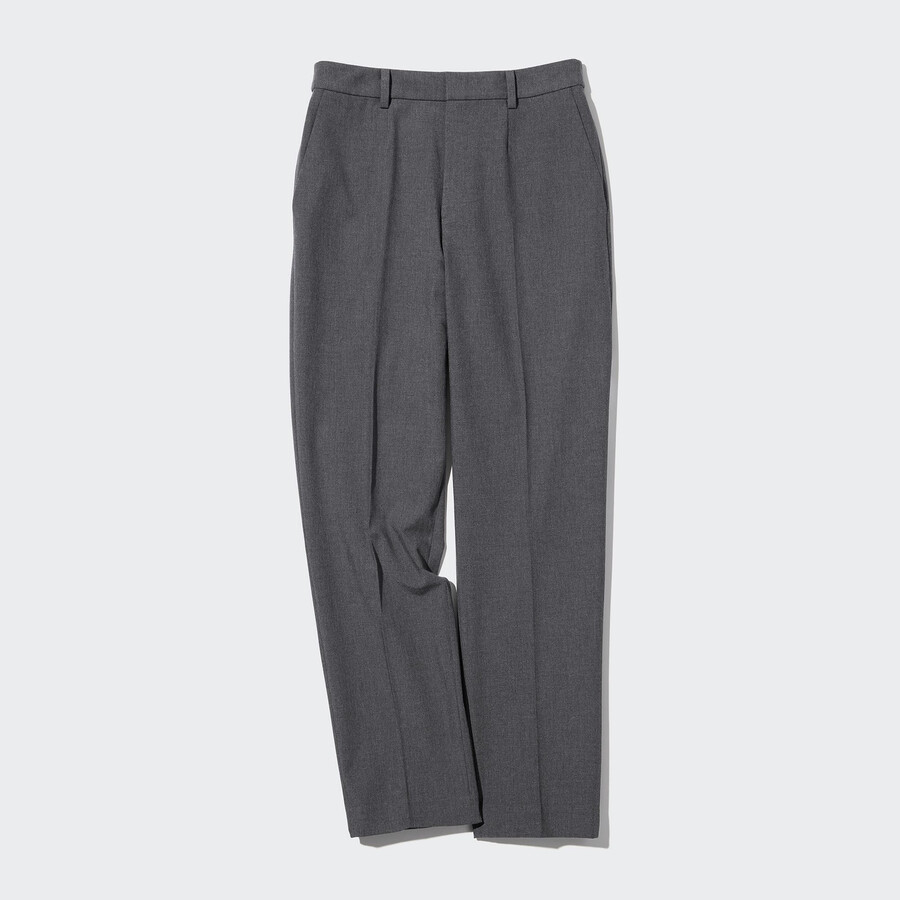 dámské elegantní topy uniqlo v šedé barvě po kotníky