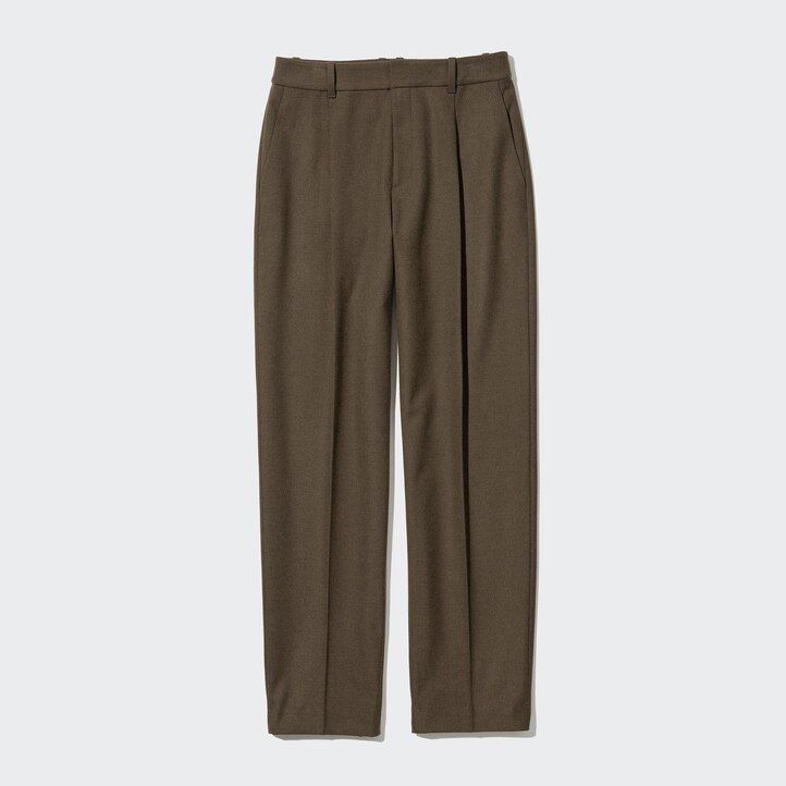 dámské skládané topy uniqlo heattech béžové barvy