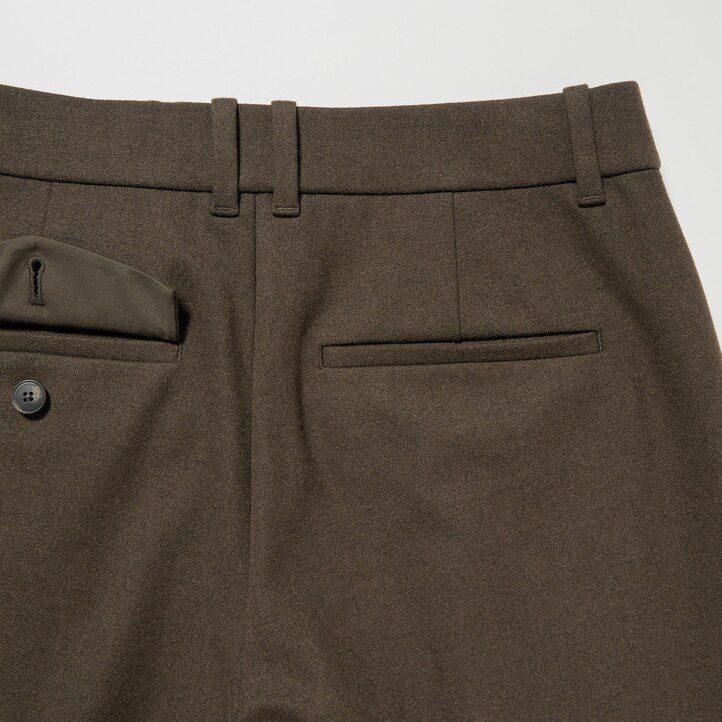 dámské skládané topy uniqlo heattech béžové barvy