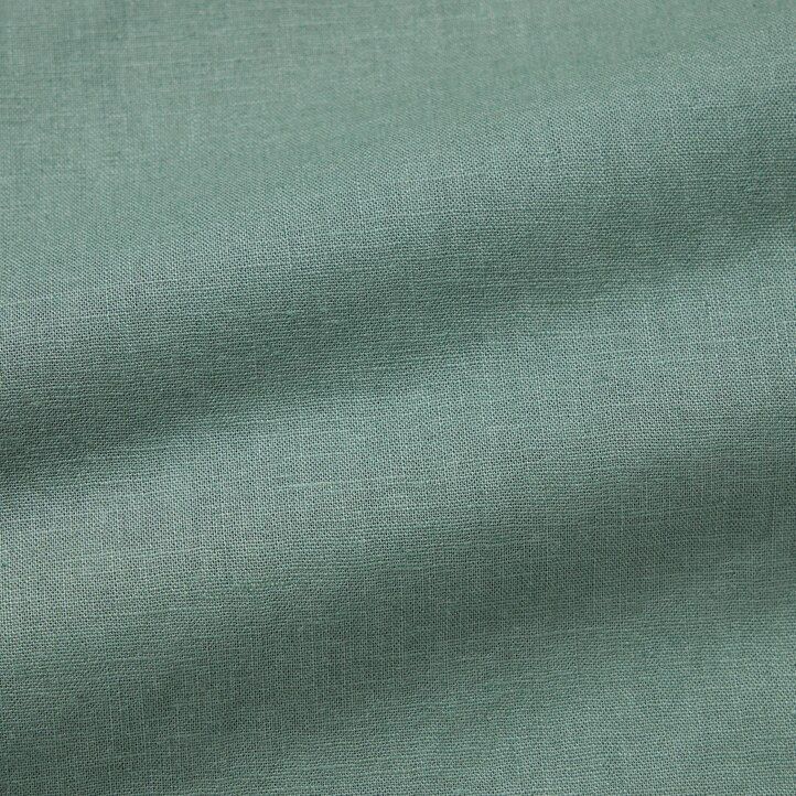 hnědé dámské zúžené topy uniqlo z lněné bavlny