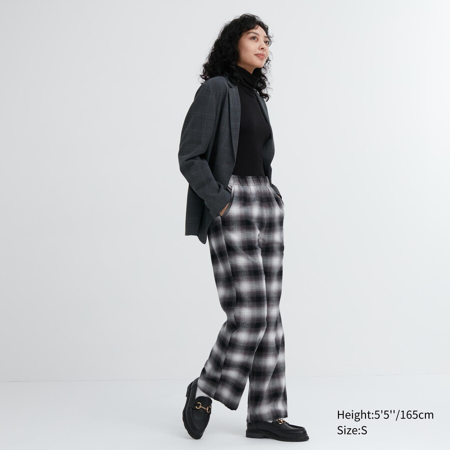 dámské flanelové topy uniqlo šedé
