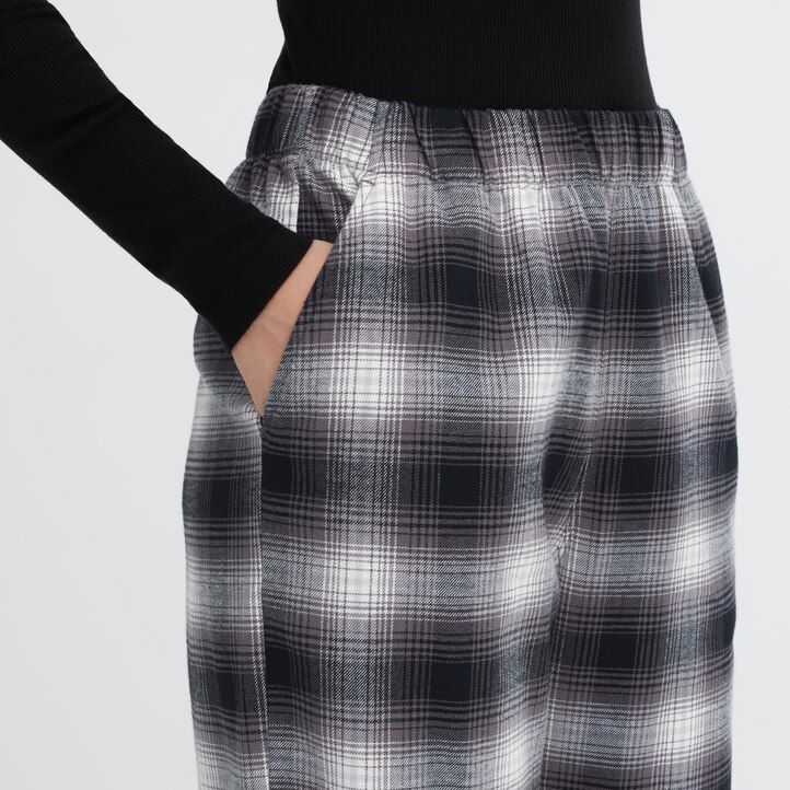dámské flanelové topy uniqlo šedé